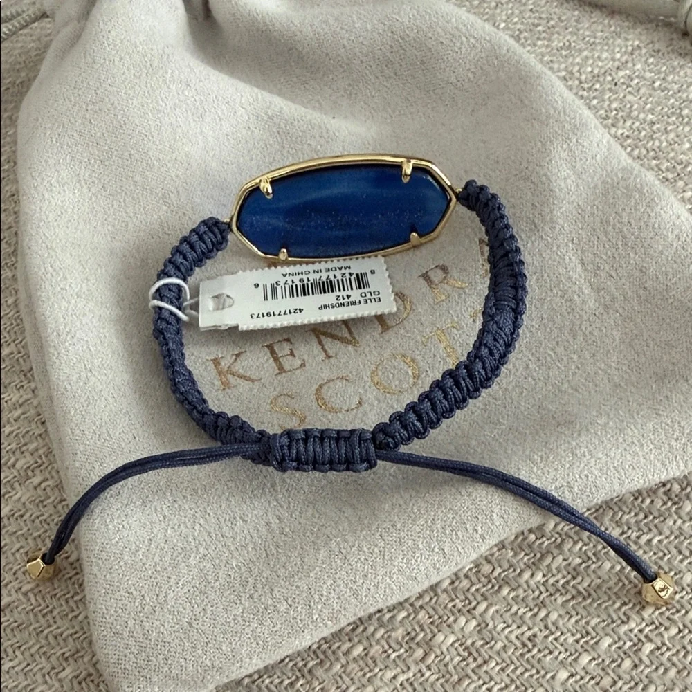 Kendra Scott Navy and Gold Bracelet - Picture 5 of 9